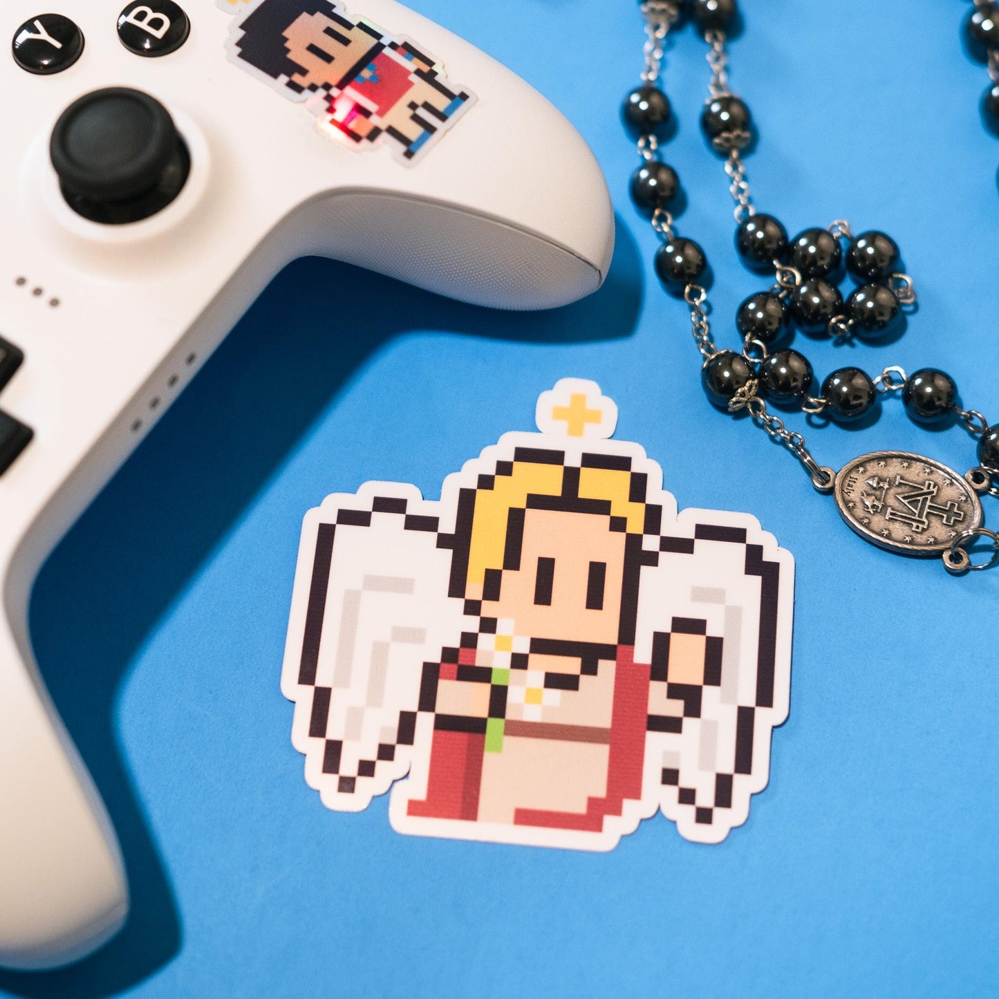 St. Gabriel the Archangel Video Game Sticker