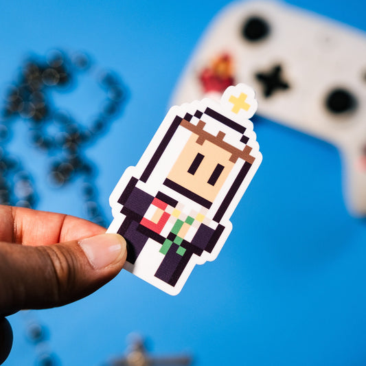 St. Catherine of Siena Video Game Sticker