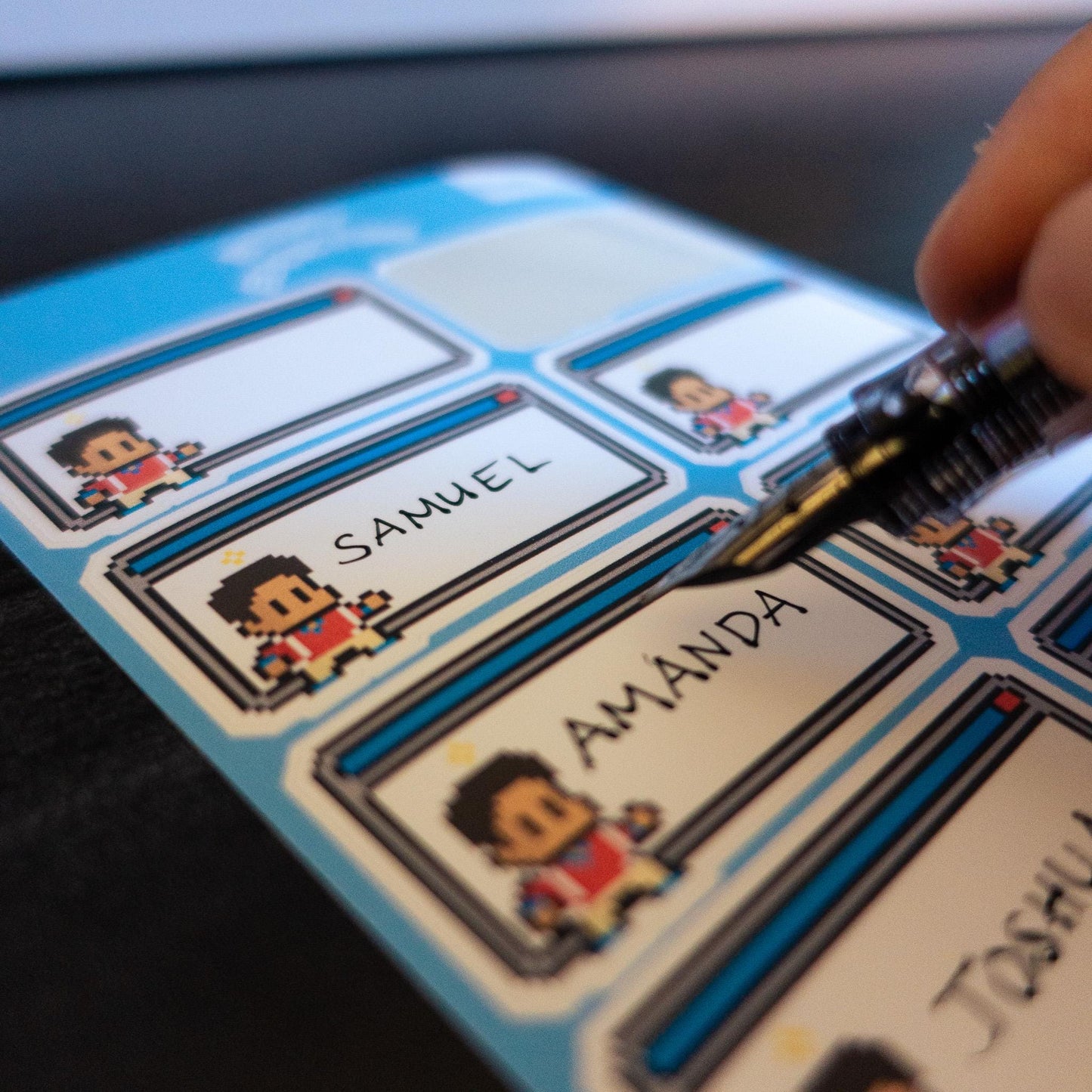 Saint Carlo Video Game Sprite Sticker Sheets