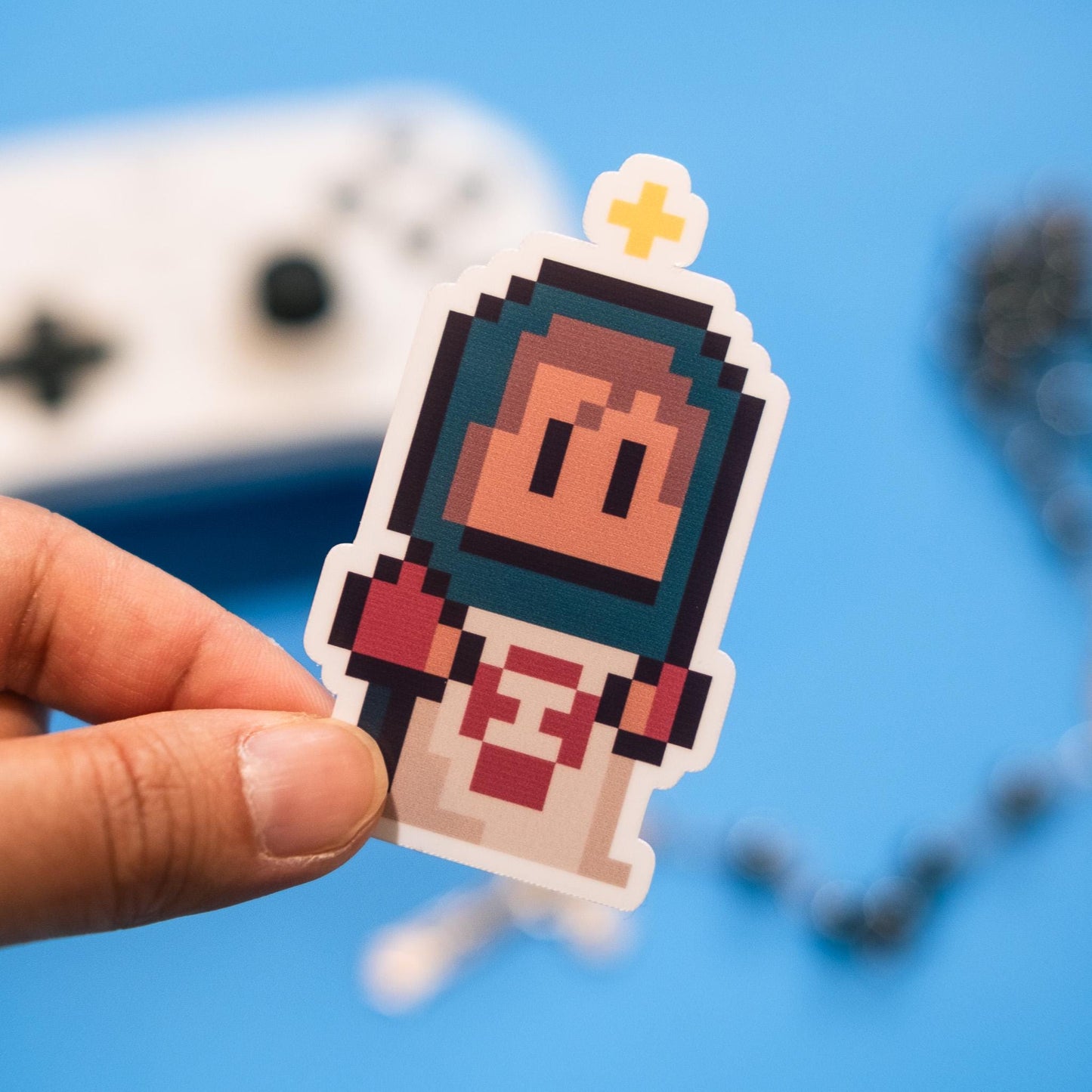 St. Veronica Video Game Sticker