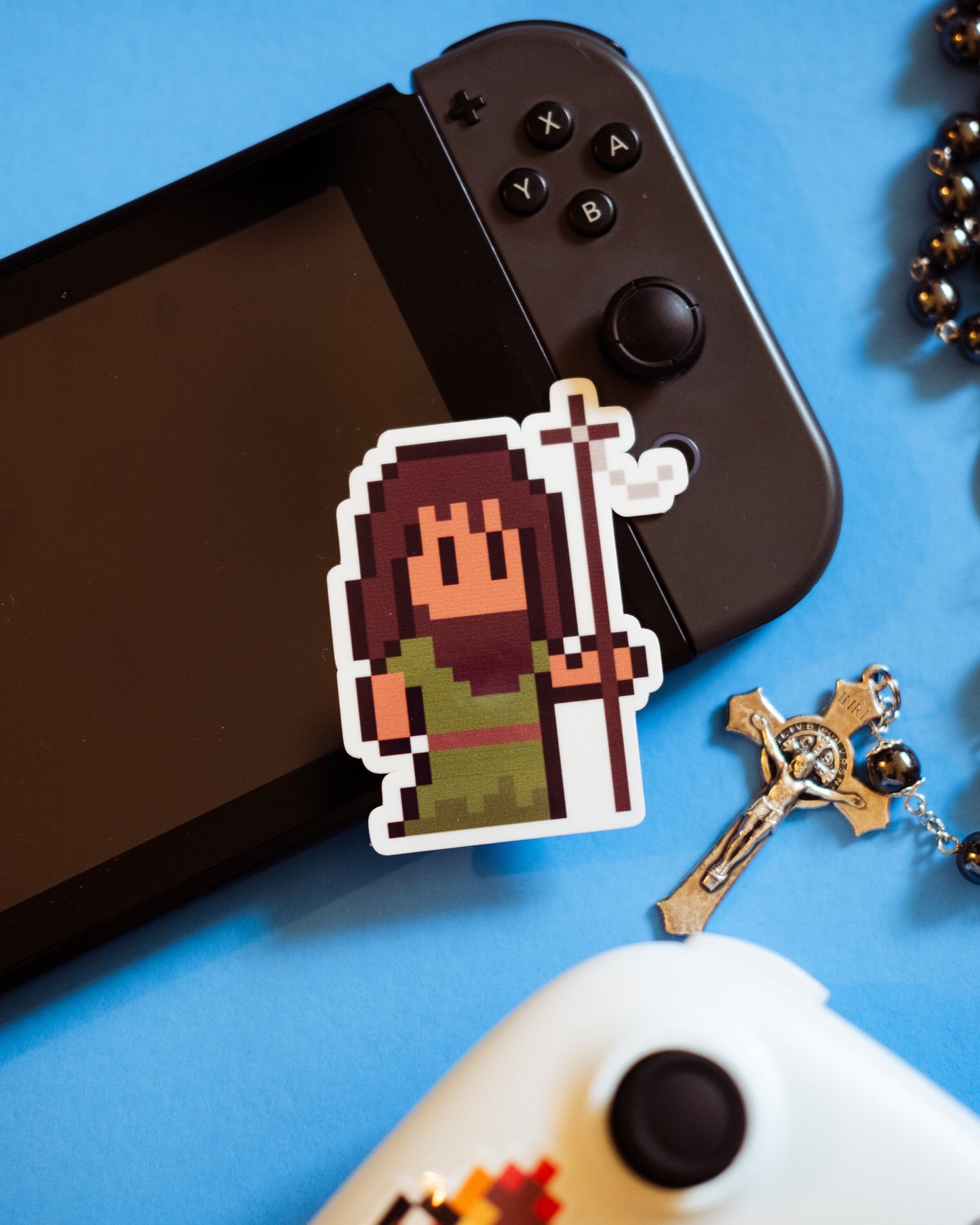 St. John the Baptist Video Game Sticker