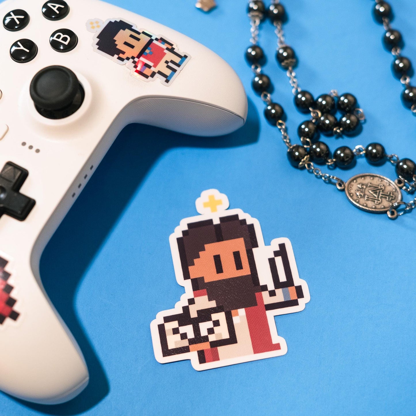 St. Matthew Video Game Sticker