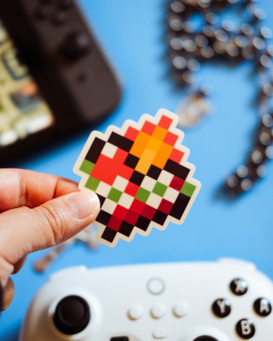 Most Chaste Heart of Joseph Video Game Sticker