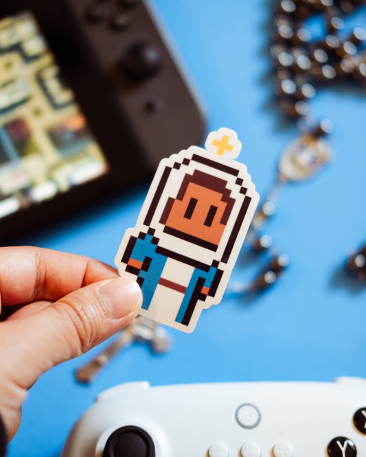 Mary, Mother of God Video Game Sticker