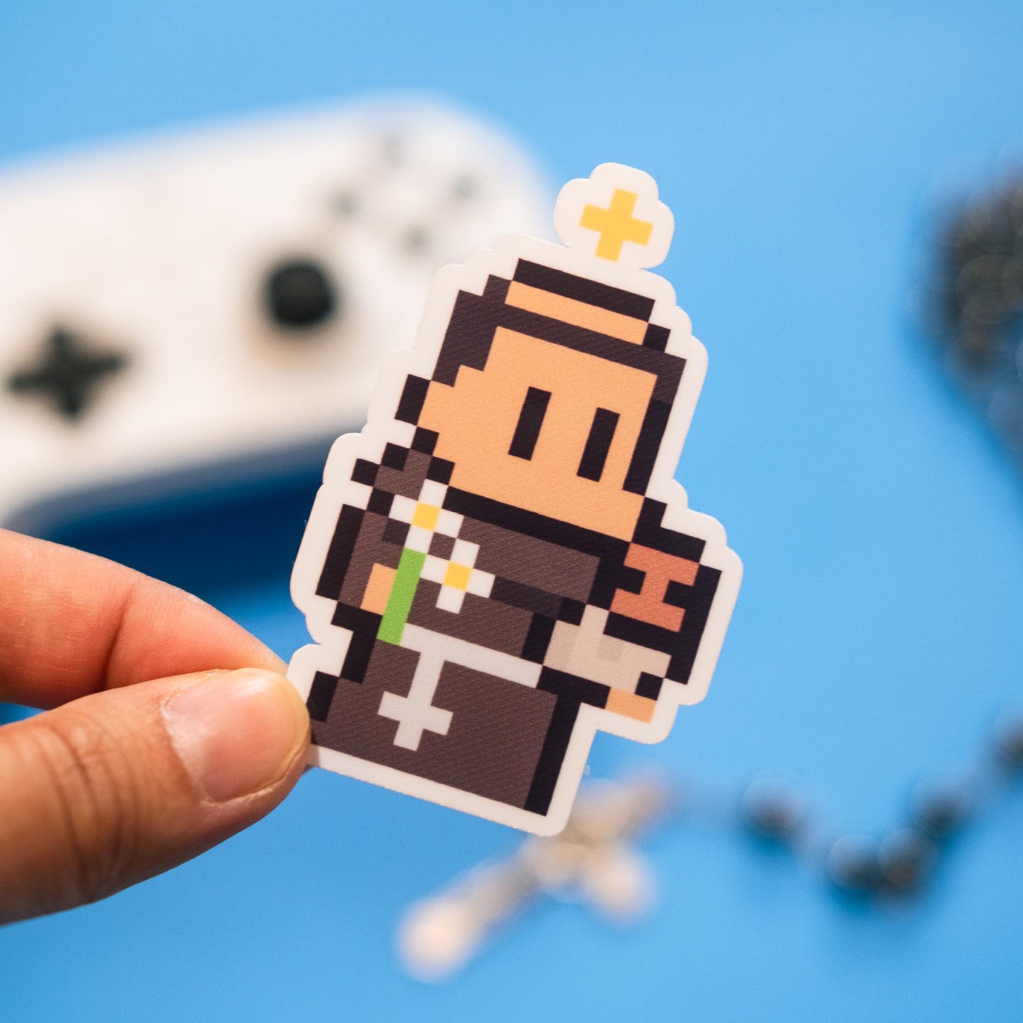 St. Anthony of Padua Video Game Sticker
