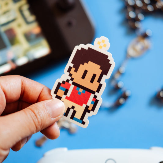 Saint Carlo Acutis Video Game Sticker