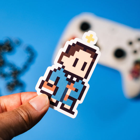 St. Edith Stein Video Game Sticker