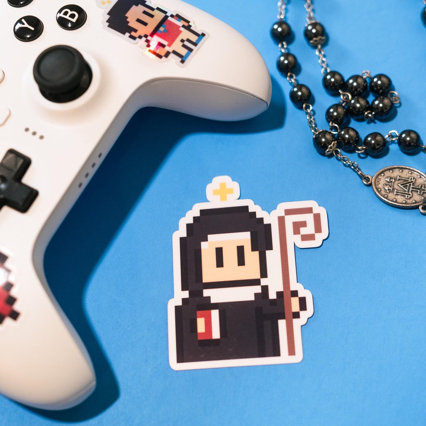 St. Scholastica Video Game Sticker