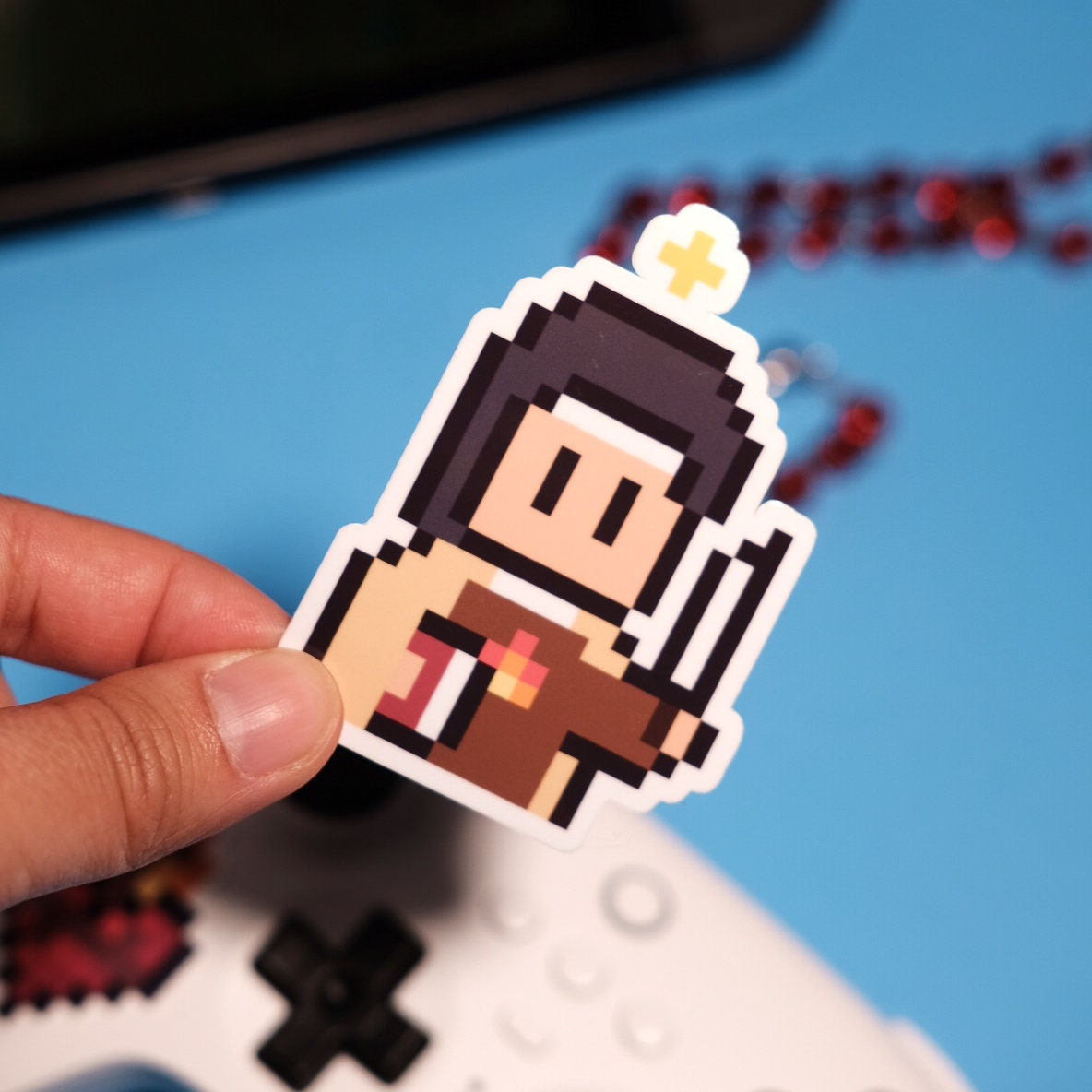 St. Teresa of Avila Video Game Sticker