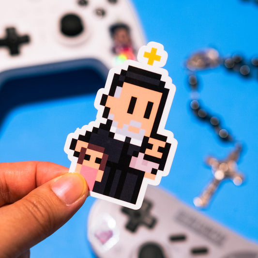 Saint Vincent de Paul Video Game Sticker