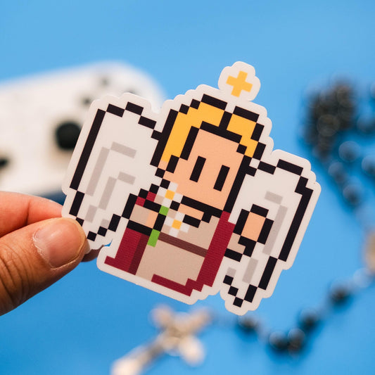 St. Gabriel the Archangel Video Game Sticker