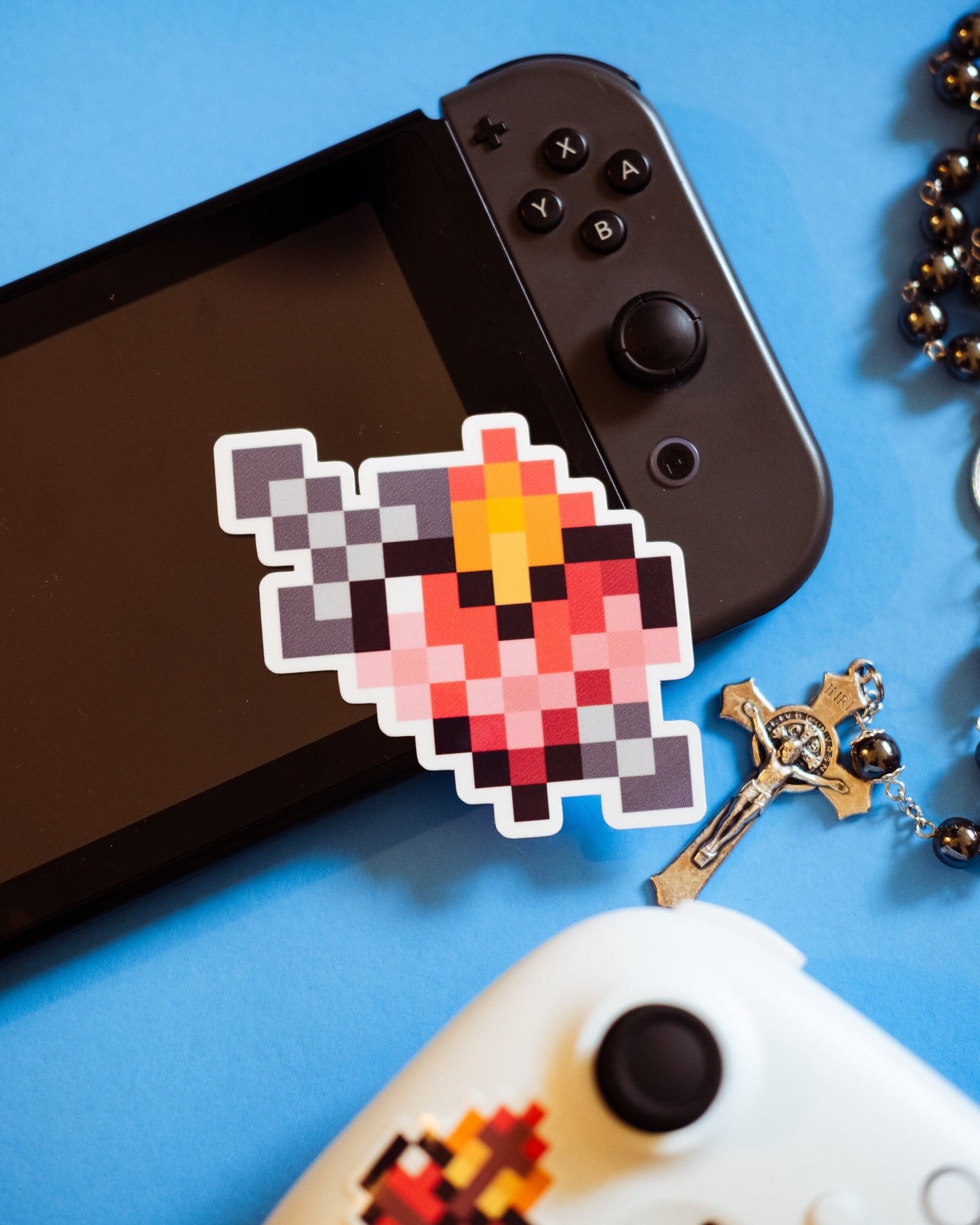 Immaculate Heart of Mary Video Game Sticker