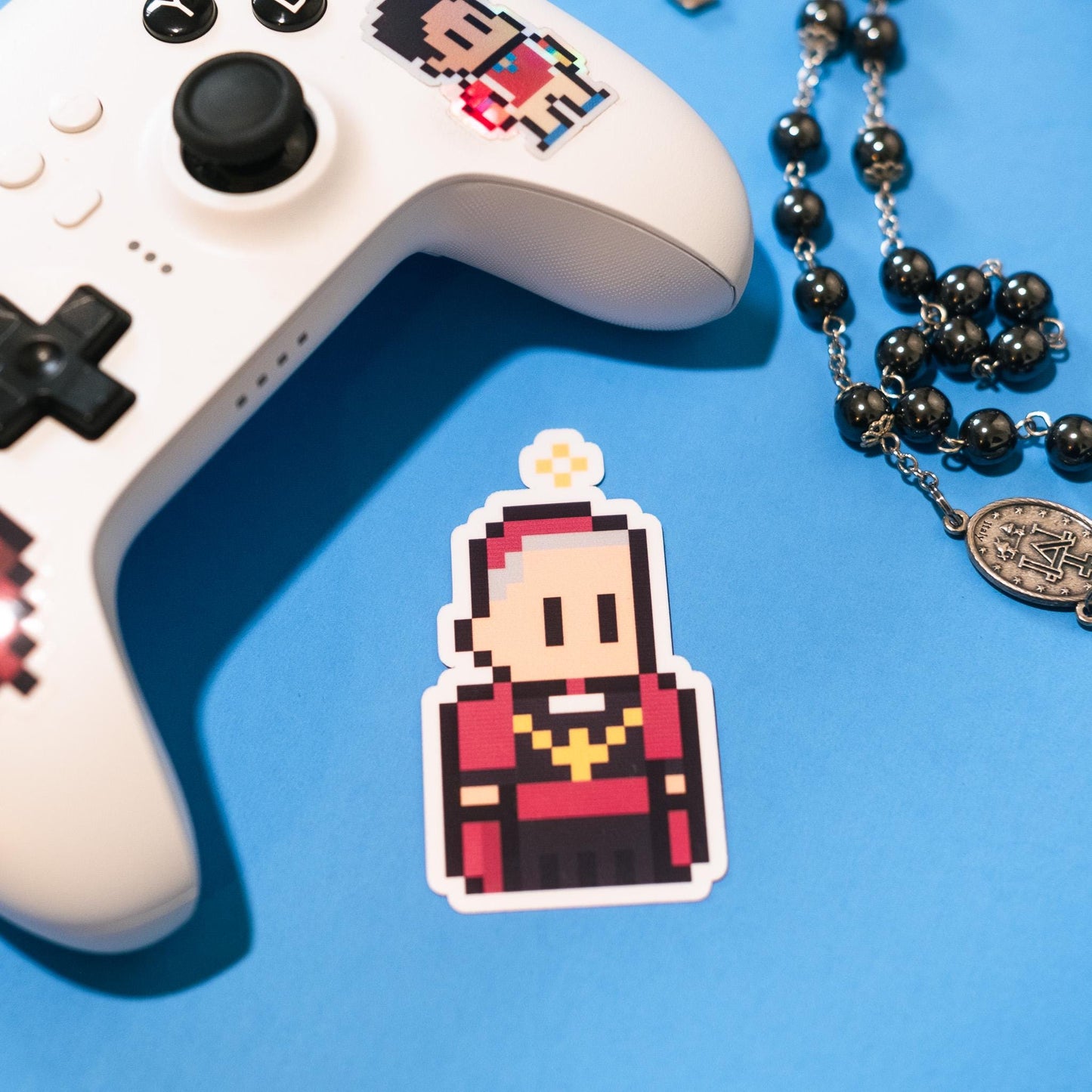 Ven. Fulton Sheen Video Game Sticker