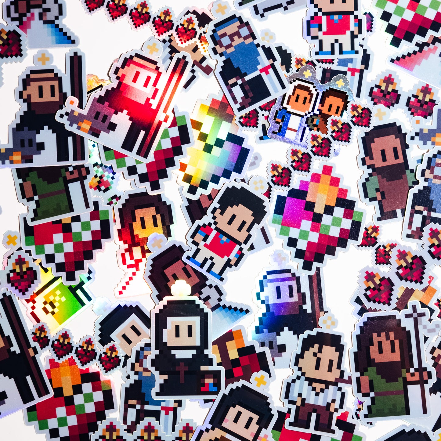 Pope Francis Video Game Sticker