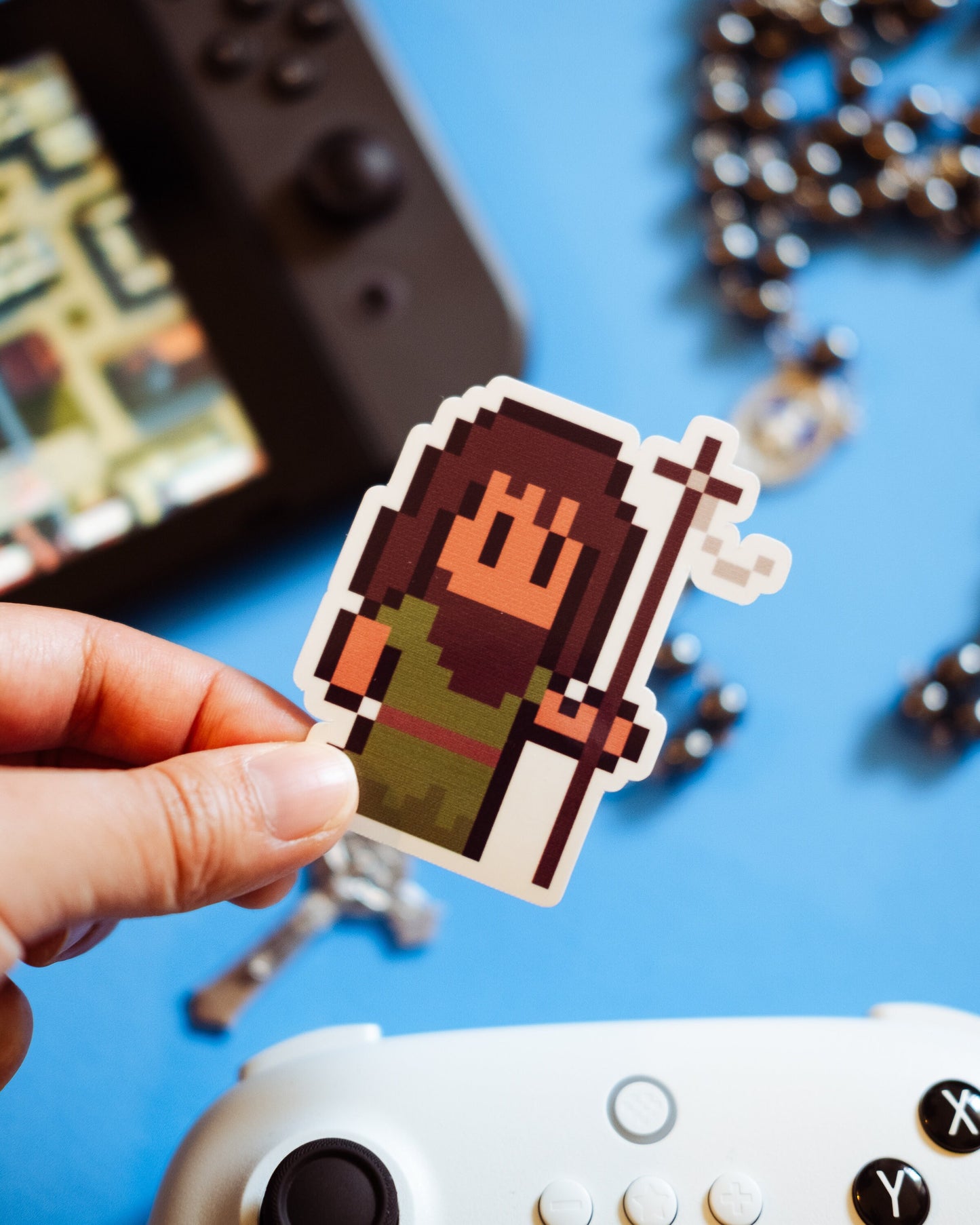 St. John the Baptist Video Game Sticker