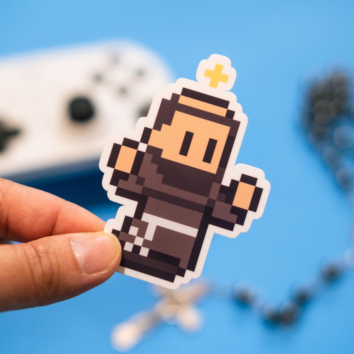 St. Joseph of Cupertino Video Game Sticker