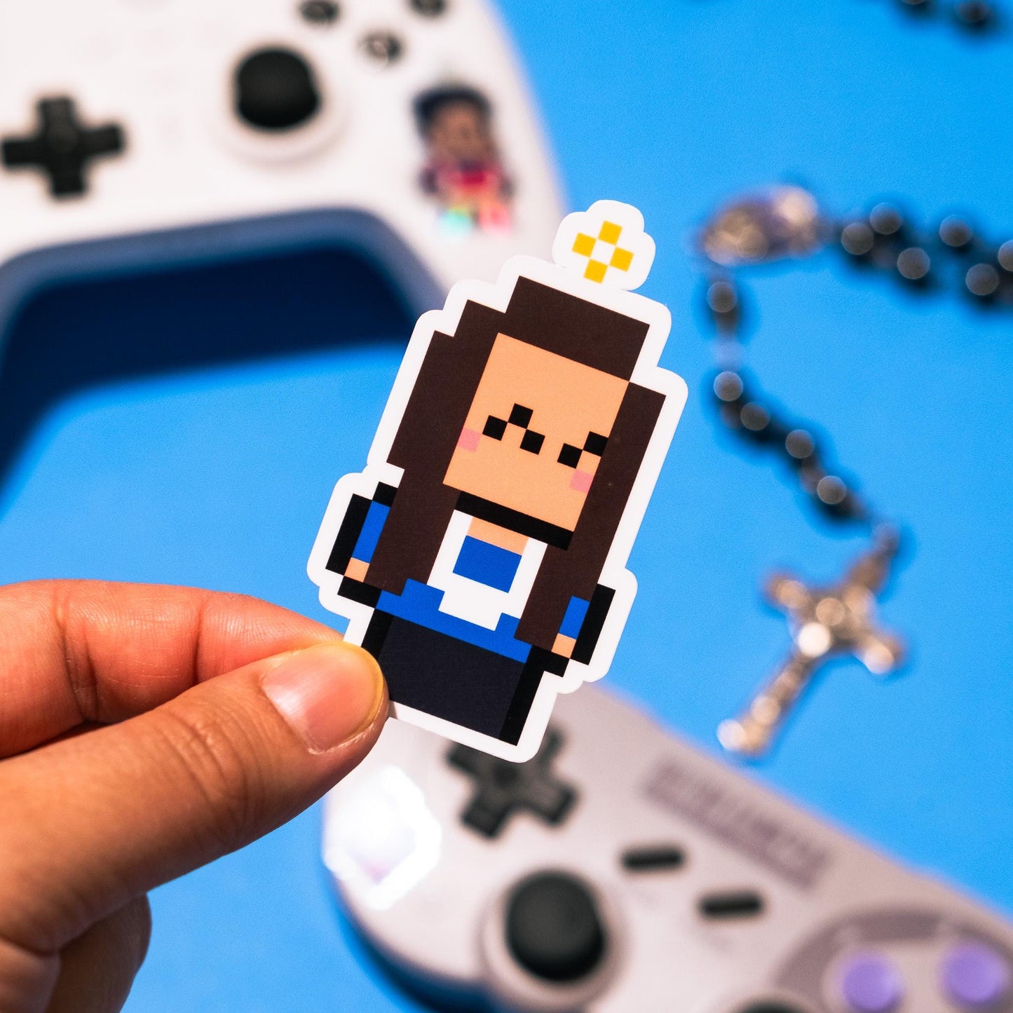 Servant of God Michelle Duppong Video Game Sticker