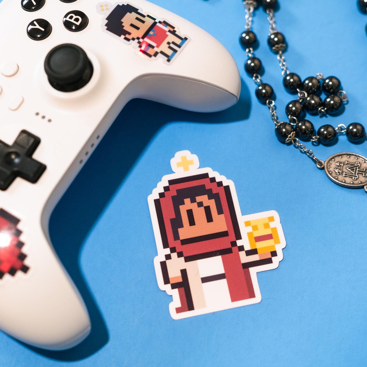 St. Mary Magdalene Video Game Sticker