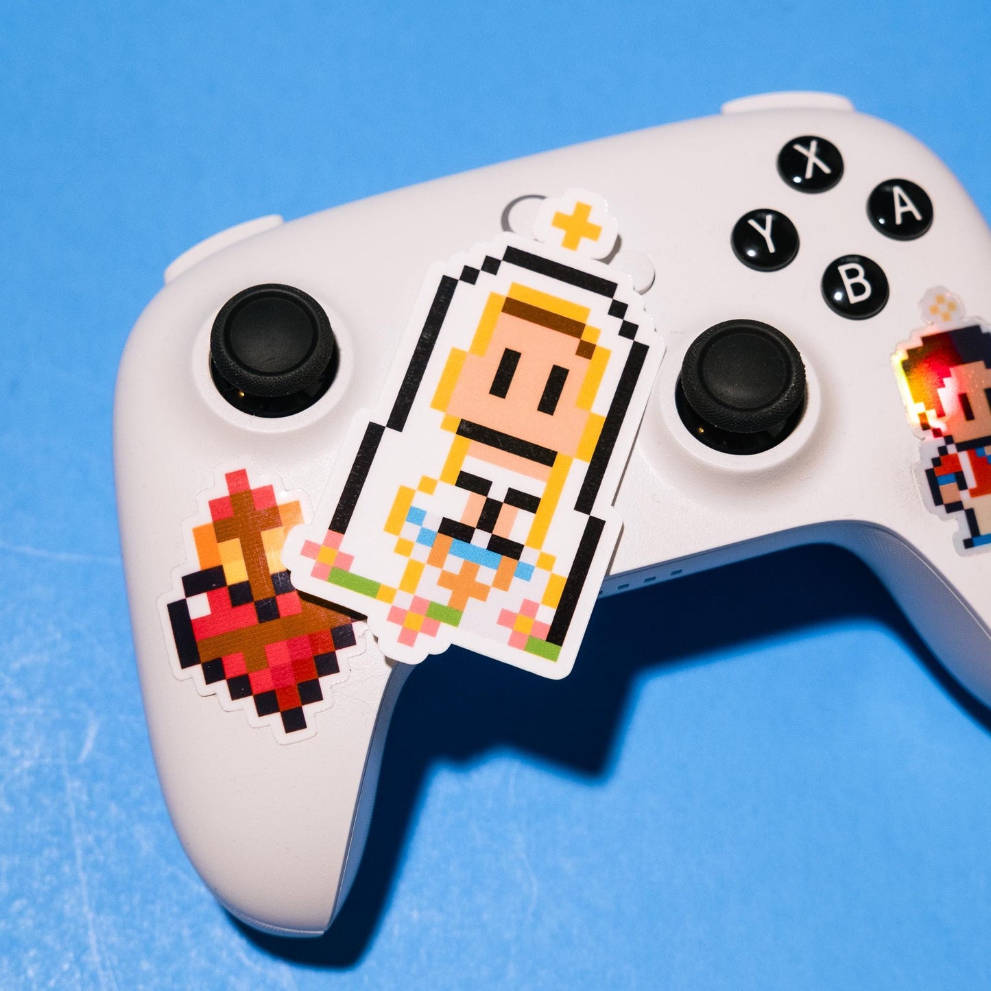 Our Lady of Lourdes Video Game Sticker