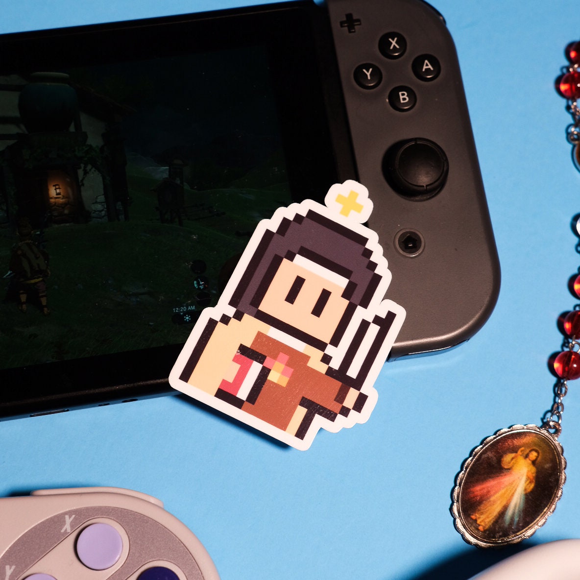 St. Teresa of Avila Video Game Sticker