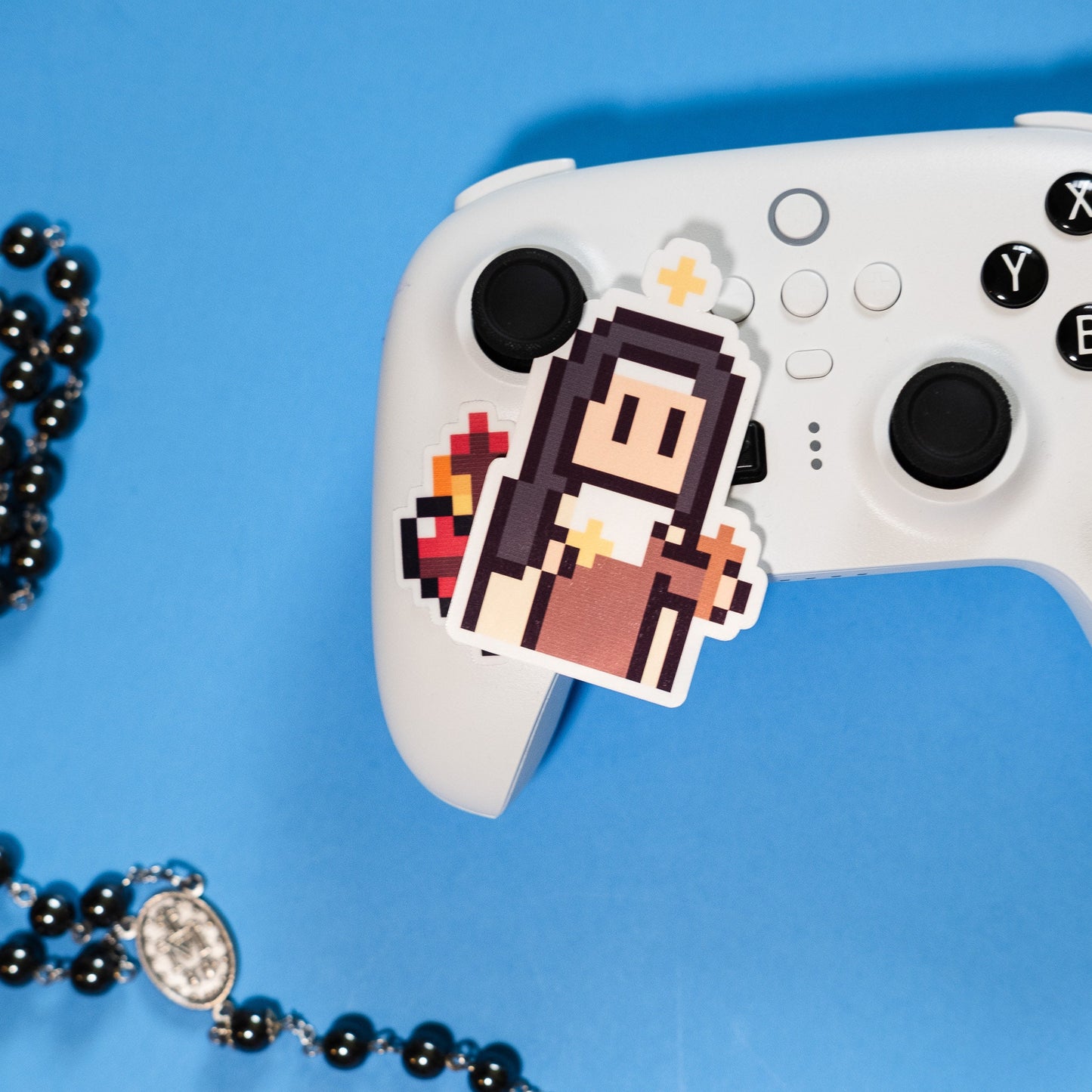 St. Teresa Benedicta of the Cross Video Game Sticker
