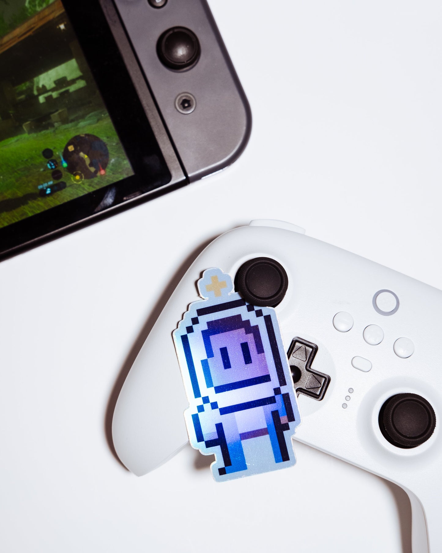 Holographic Mary, Mother of God Video Game Sticker