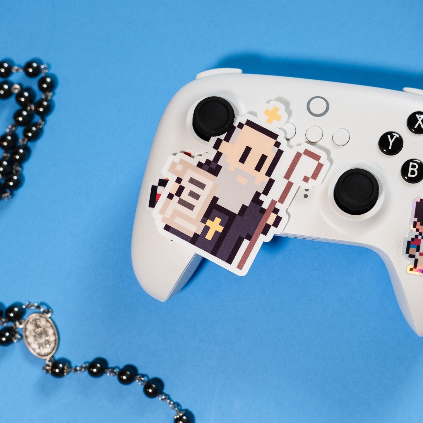 St. Benedict Video Game Sticker