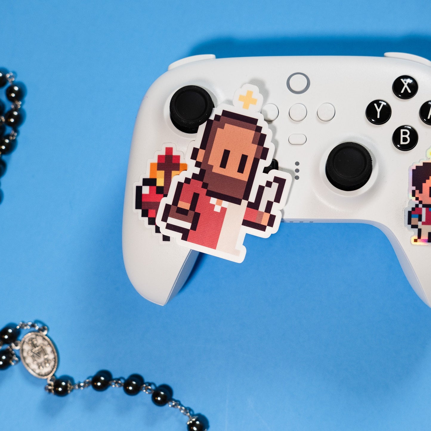 St. Bartholomew Video Game Sticker