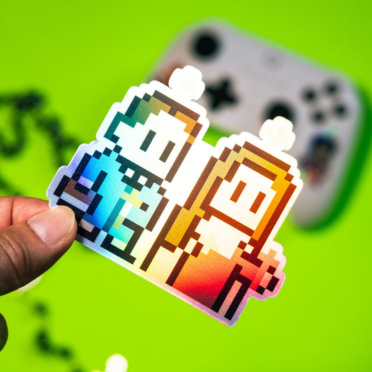 St. Teresa Benedicta/Edith Stein Holographic Video Game Sticker