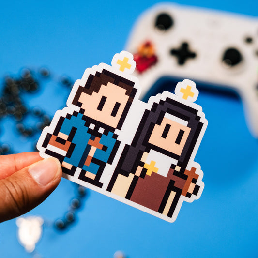 St. Teresa Benedicta/Edith Stein Video Game Sticker