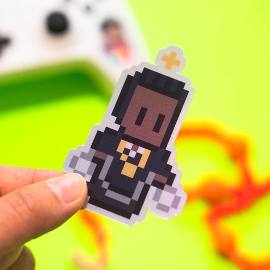 St. Josephine Bahkita Holographic Video Game Sticker