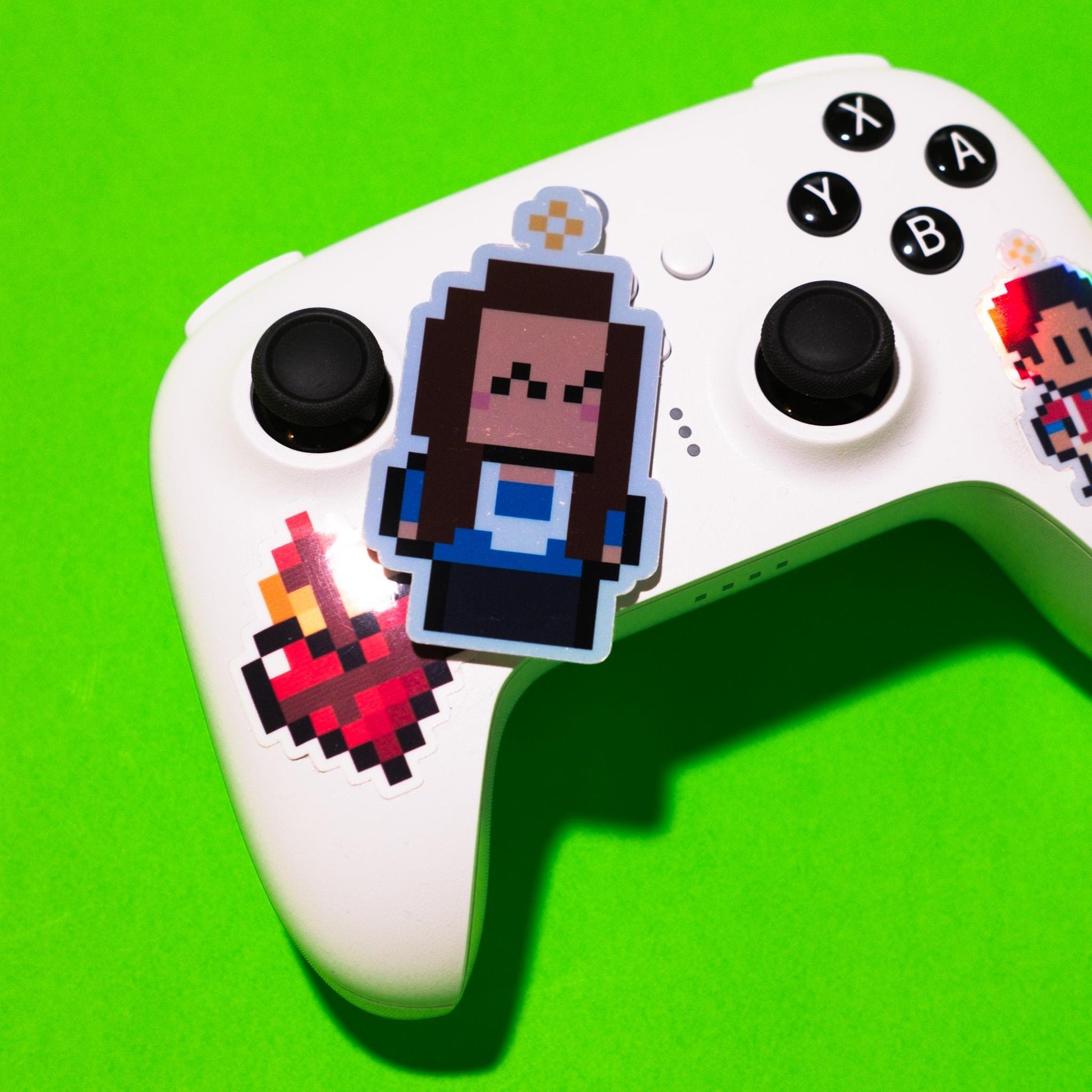 Holographic Servant of God Michelle Duppong Video Game Sticker