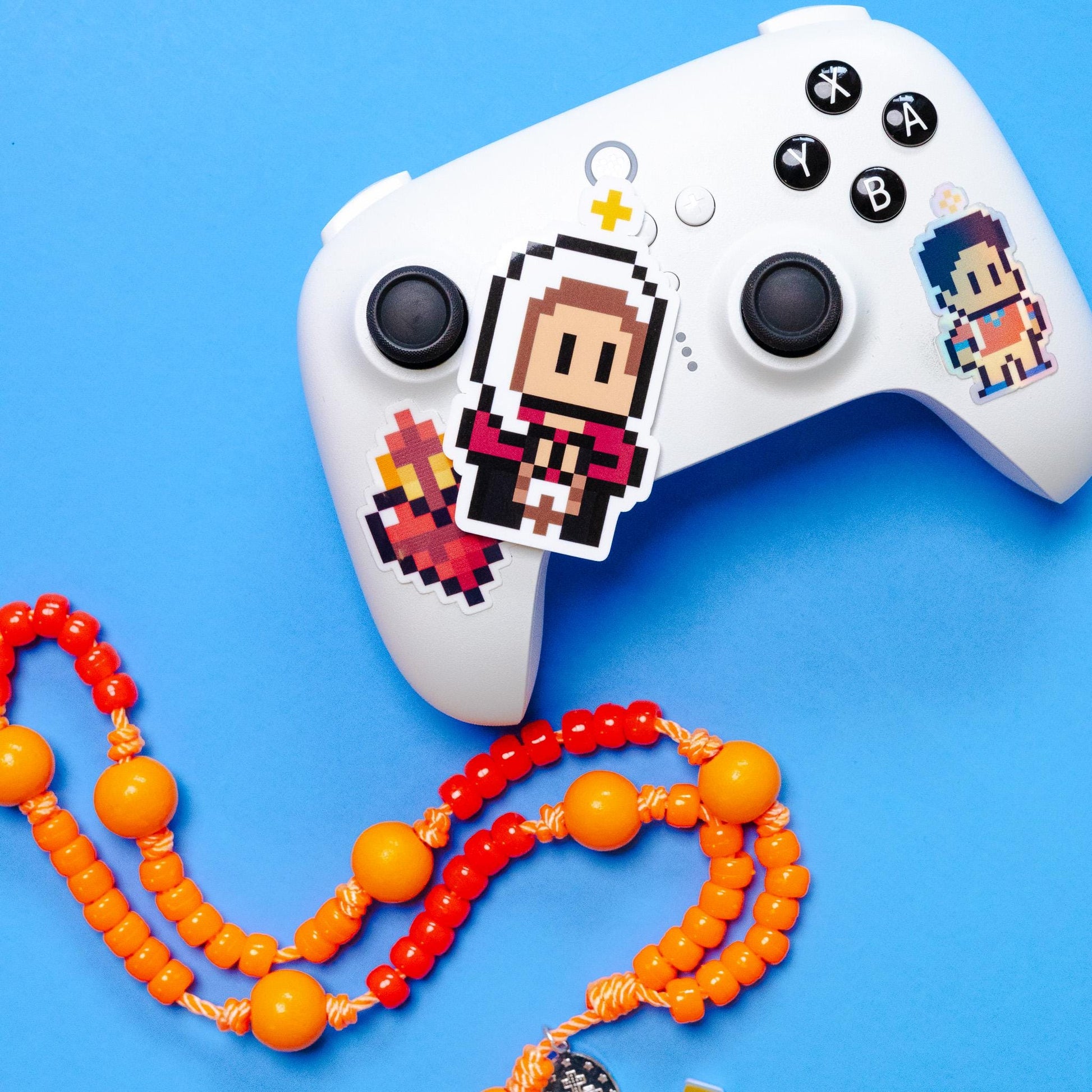 Saint Bernadette Video Game Sticker