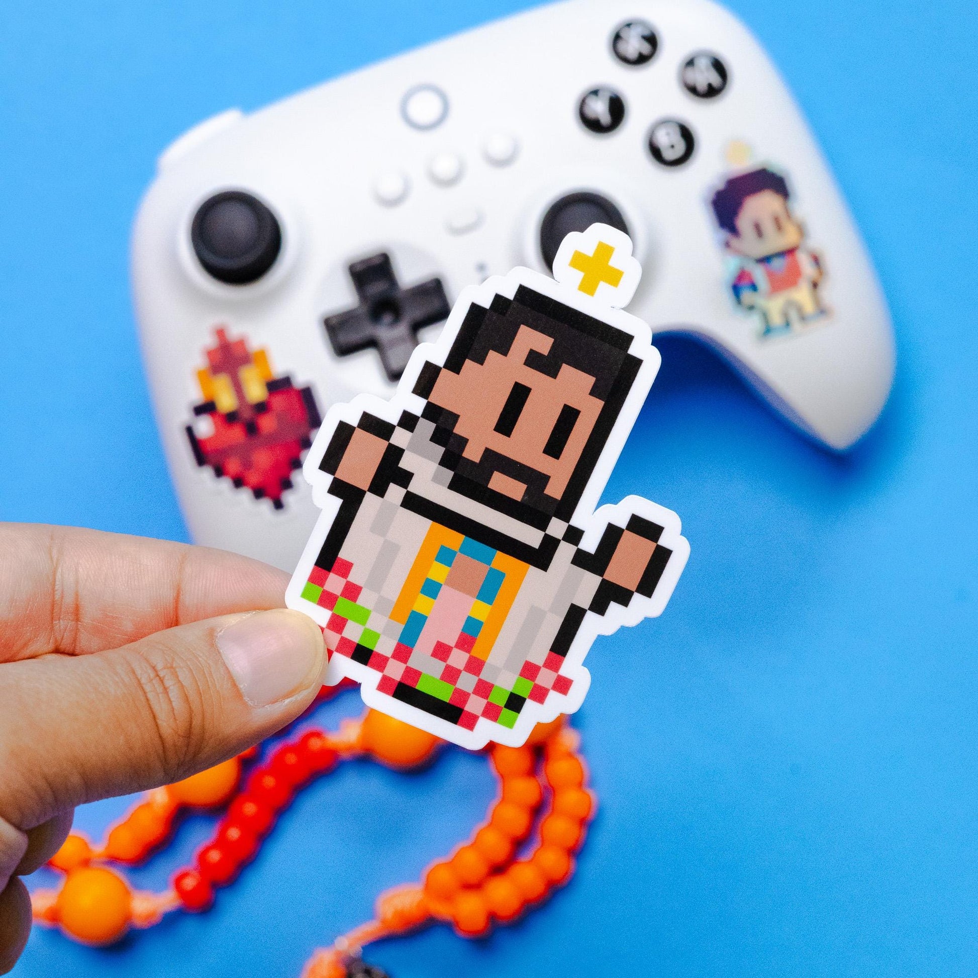 Saint Juan Diego Video Game Sticker
