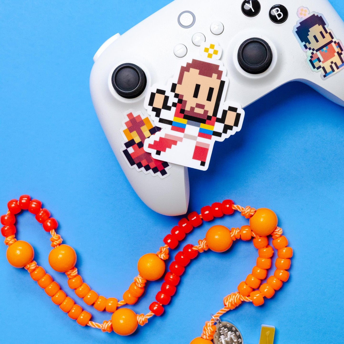 Blessed Stanley Rother Video Game Sticker