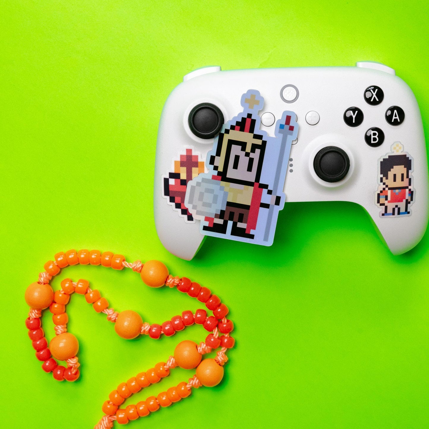 Holographic Saint Longinus Video Game Sticker