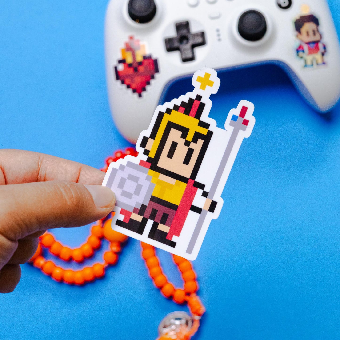 Saint Longinus Video Game Sticker