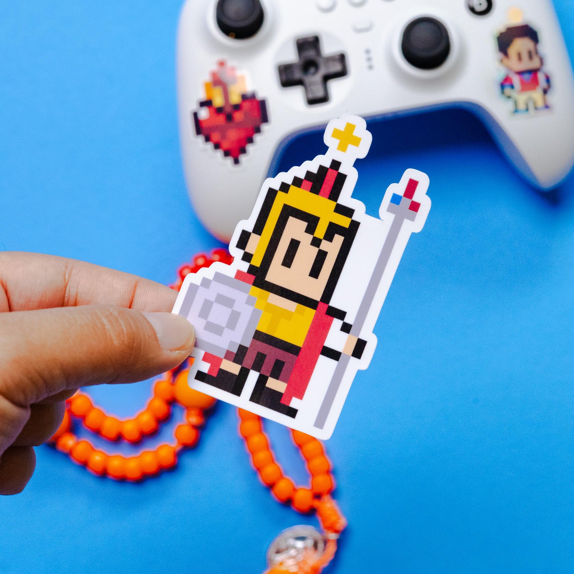 Saint Longinus Video Game Sticker