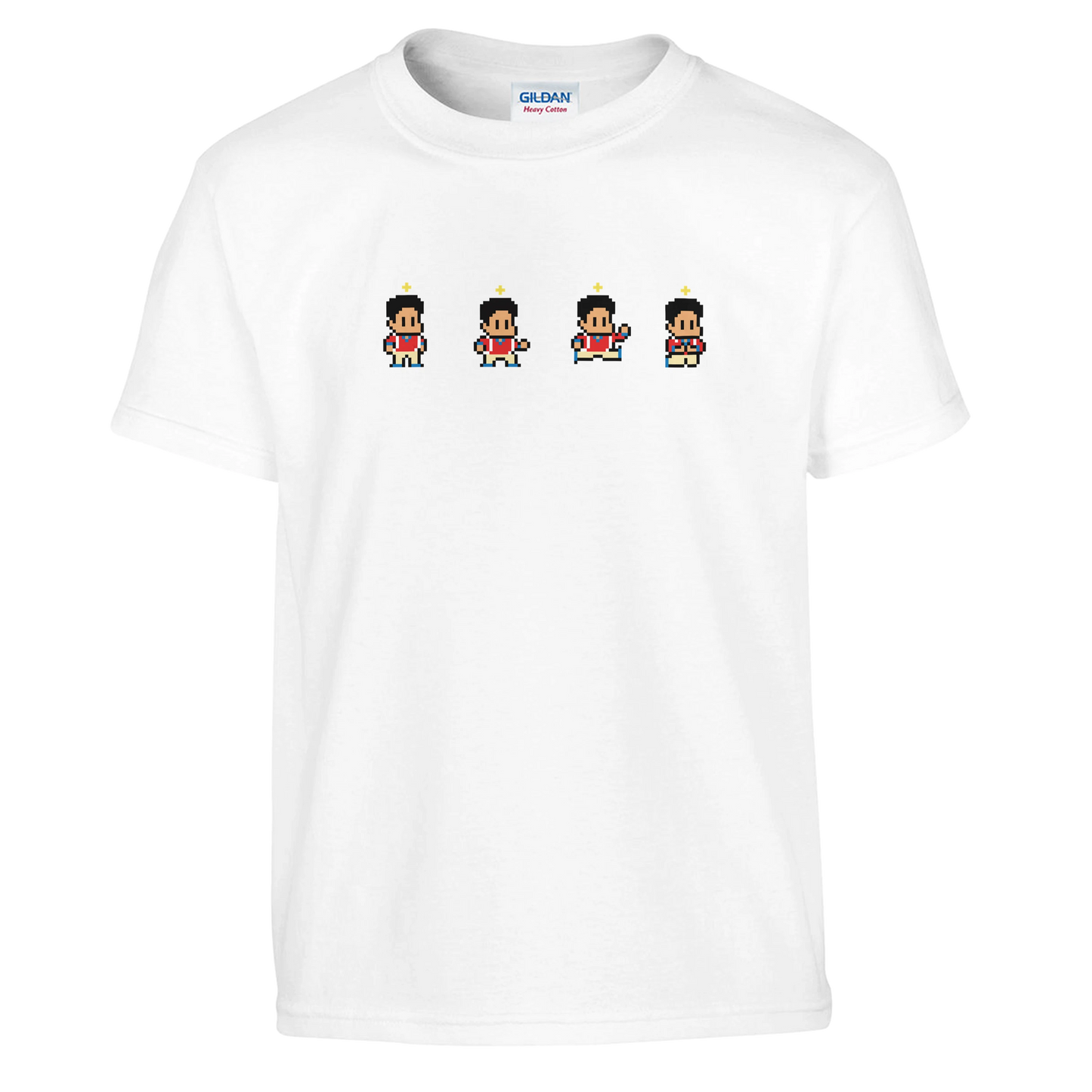 Kids Saint Carlo Video-Game Sprites T-Shirt