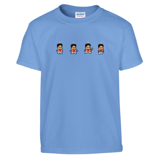 Kids Saint Carlo Video-Game Sprites T-Shirt
