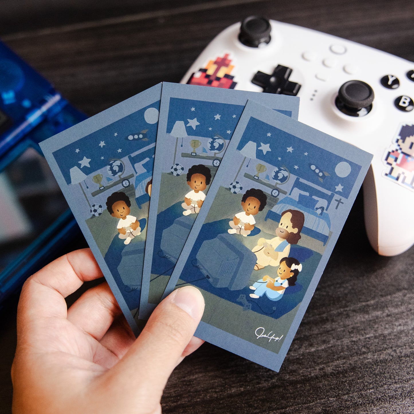 3-PACK Prayer Before Video Games Catholic Prayer Card