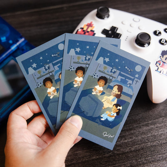 3-PACK Prayer Before Video Games Catholic Prayer Card