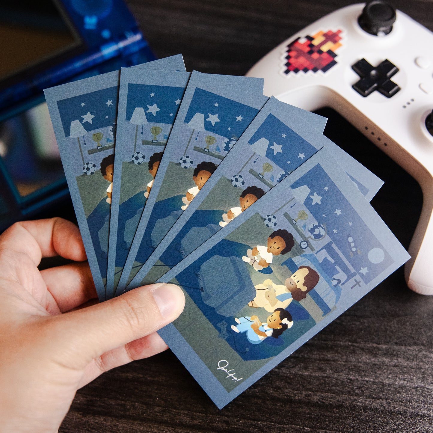 5-PACK Prayer Before Video Games Catholic Prayer Card