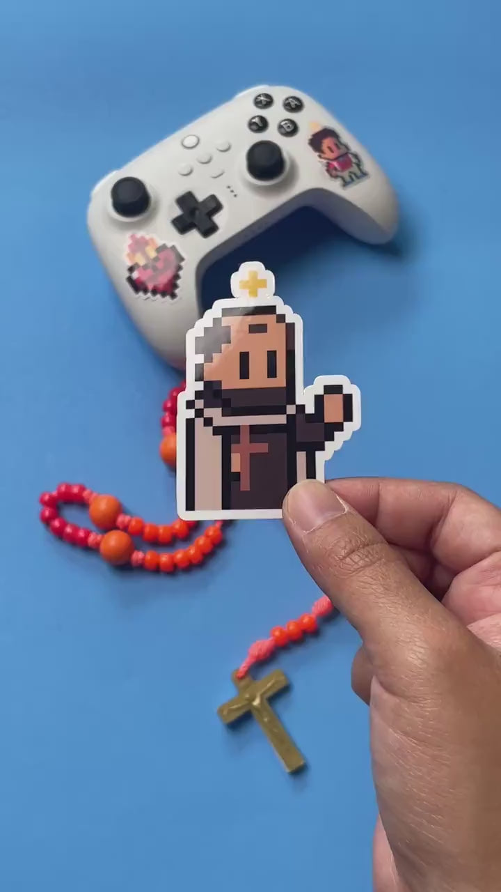 Saint John of the Cross Video Game Sticker
