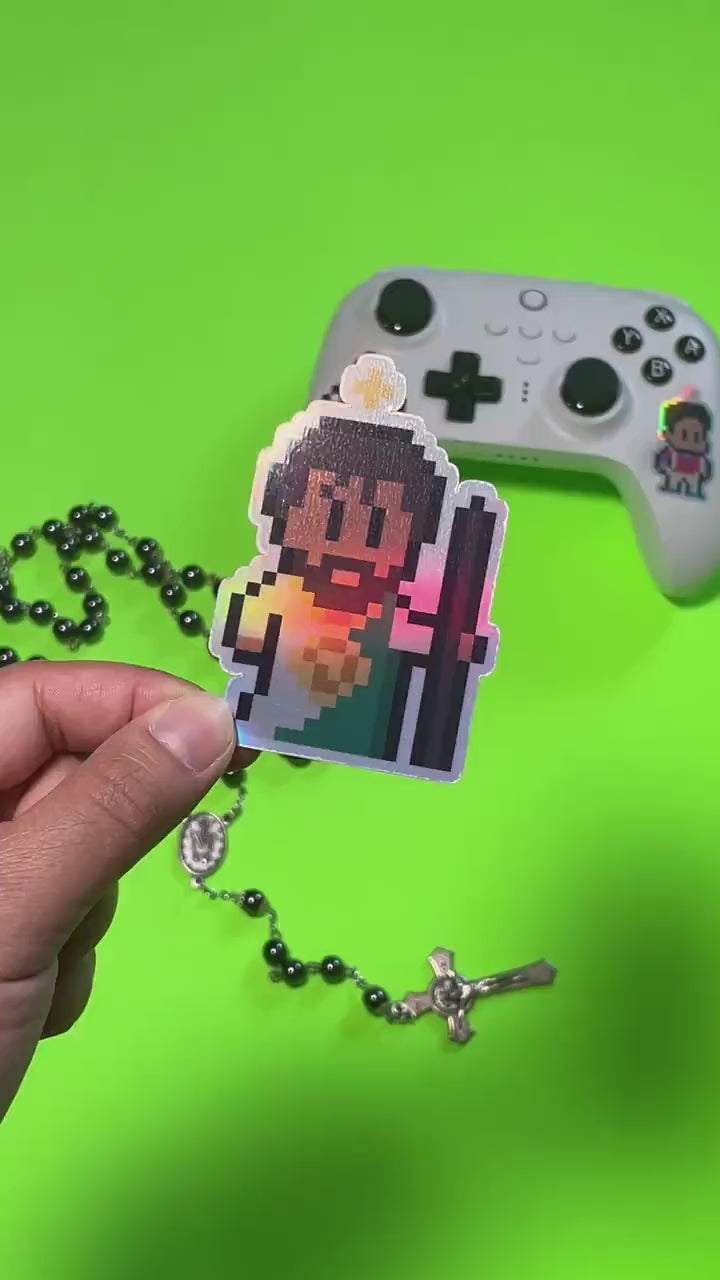 St. Jude Holographic Video Game Sticker