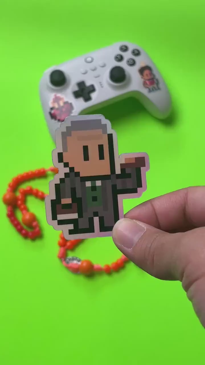 Holographic J.R. Tolkein Video Game Sticker