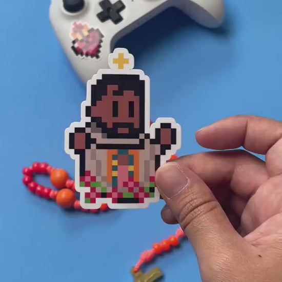 Saint Juan Diego Video Game Sticker
