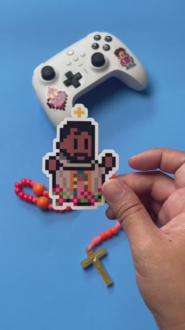 Saint Juan Diego Video Game Sticker